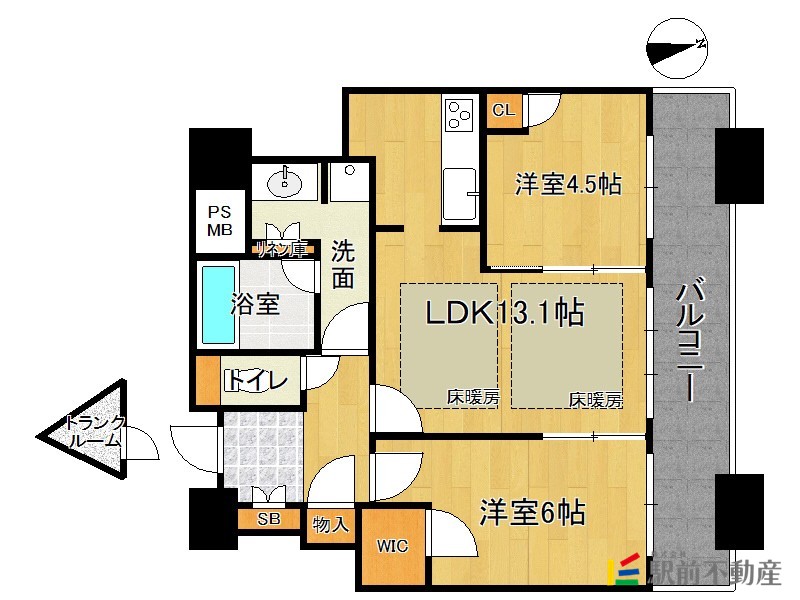 部屋写真