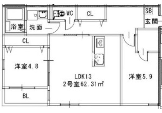 部屋写真