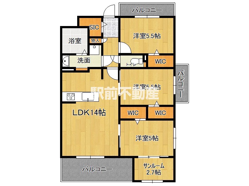 部屋写真