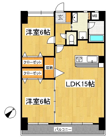 部屋写真