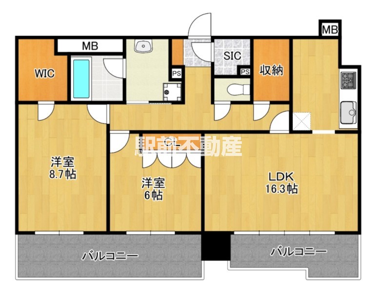 部屋写真