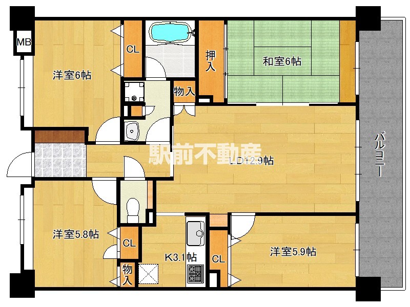 部屋写真