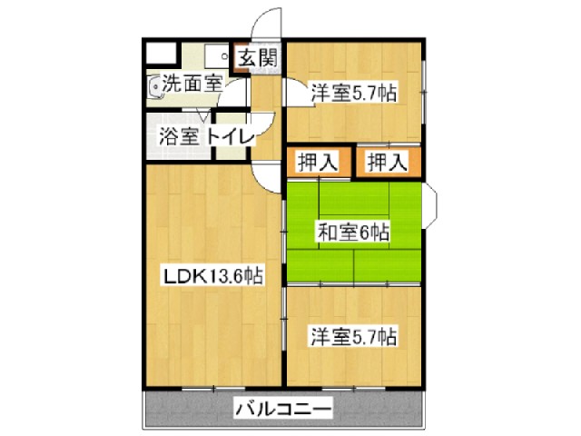 部屋写真