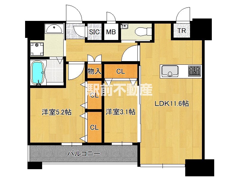 部屋写真