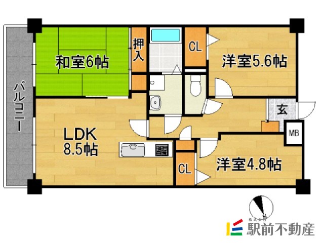 部屋写真