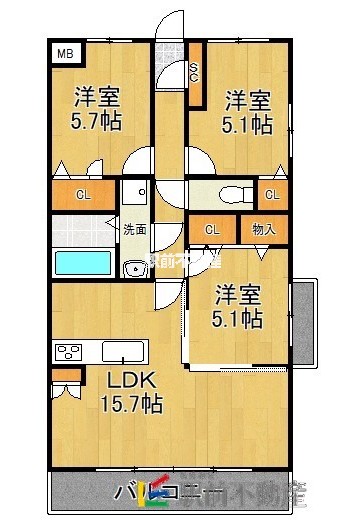 部屋写真