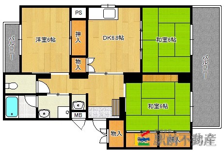 部屋写真
