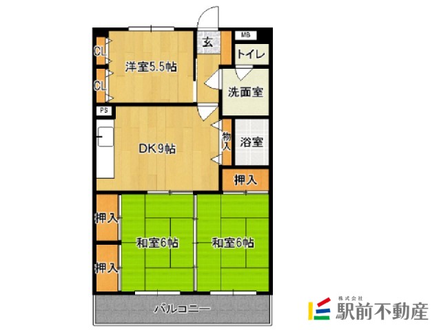 部屋写真