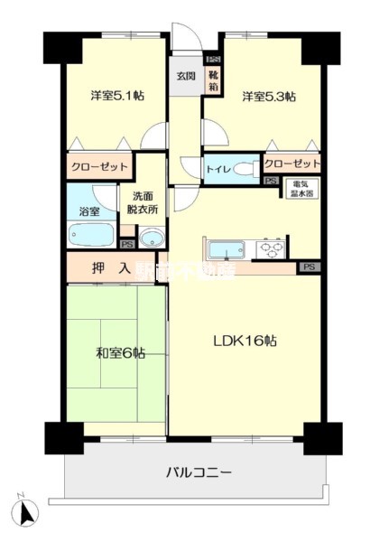 部屋写真