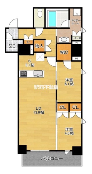 部屋写真