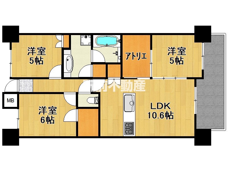 部屋写真