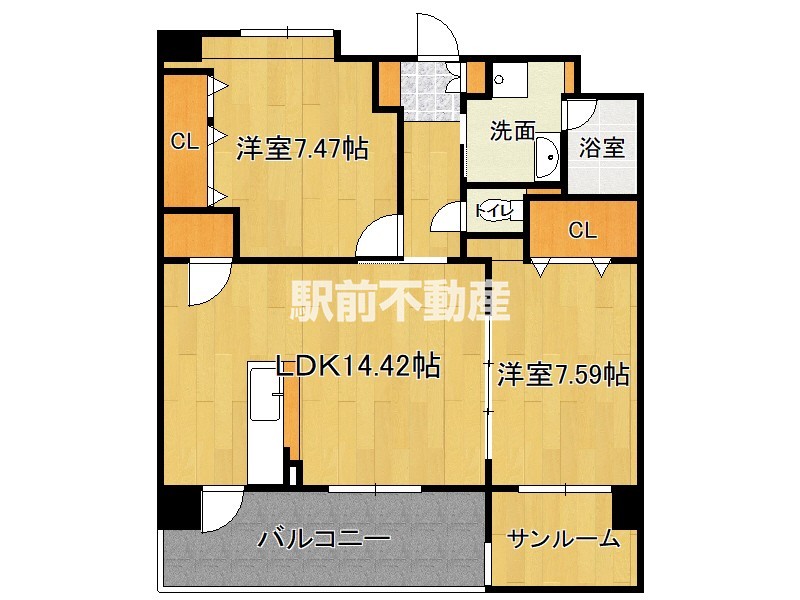 部屋写真