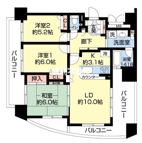 部屋写真