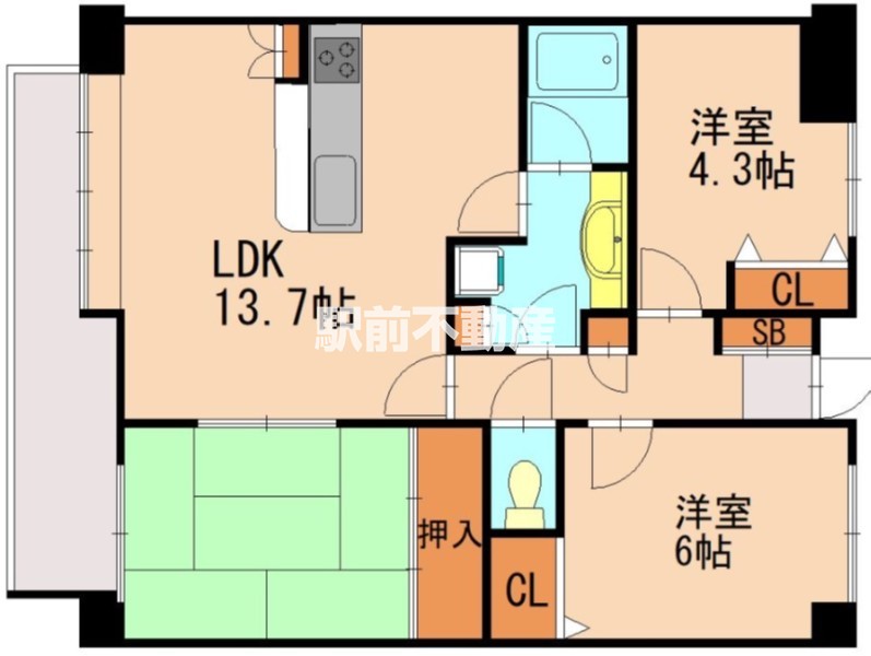 部屋写真