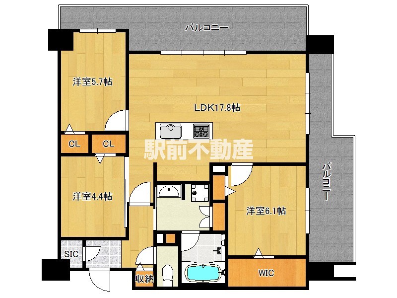 部屋写真