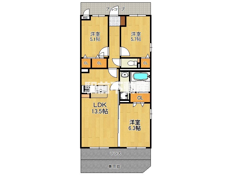 部屋写真