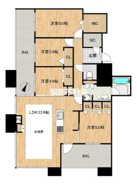 部屋写真