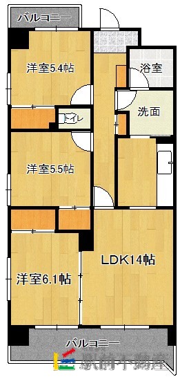部屋写真
