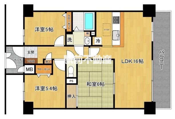 部屋写真