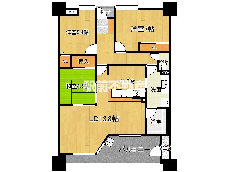 部屋写真