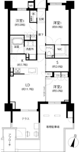 部屋写真
