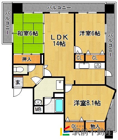 部屋写真