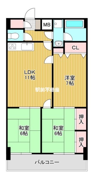 部屋写真