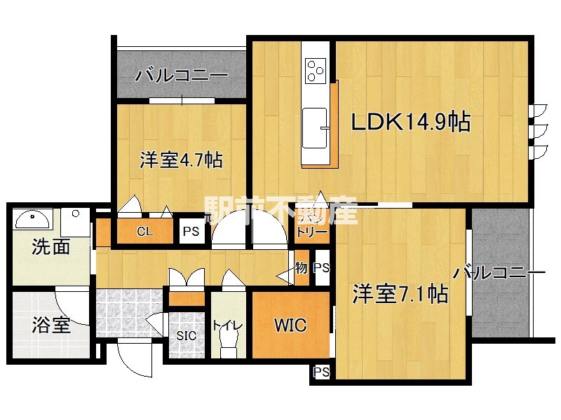 部屋写真