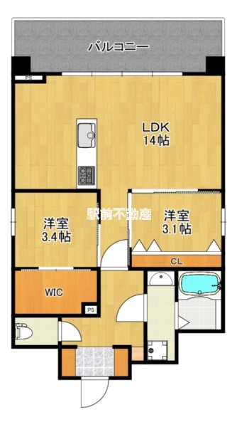 部屋写真