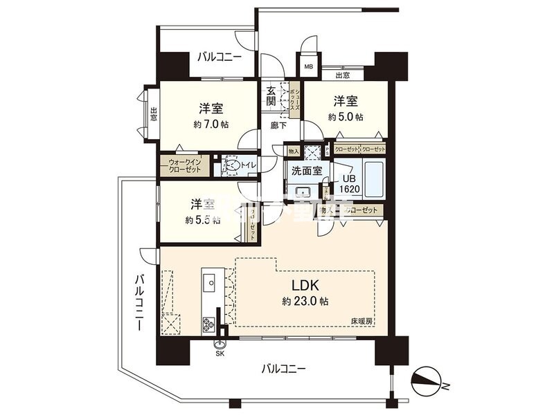 部屋写真