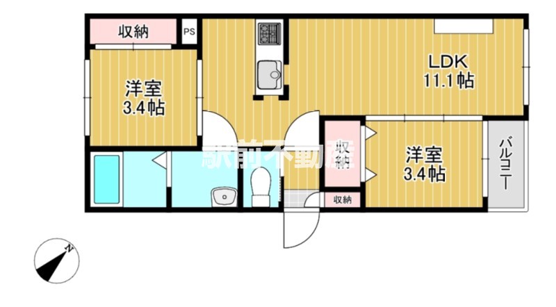 部屋写真