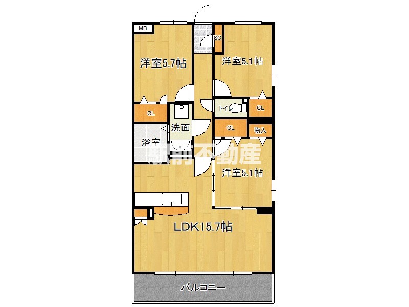 部屋写真