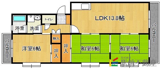 部屋写真