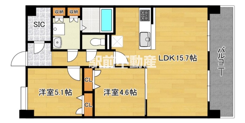 部屋写真