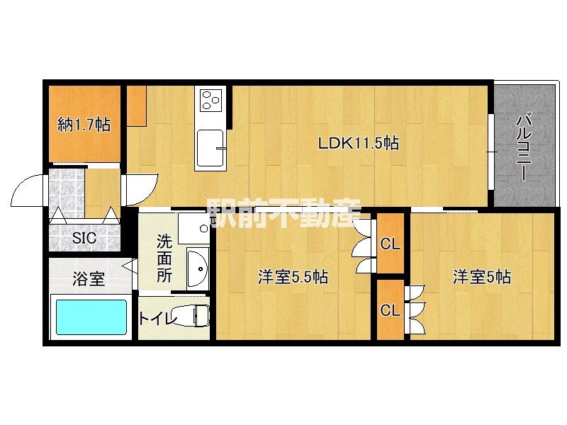 部屋写真