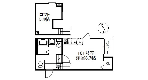 部屋写真
