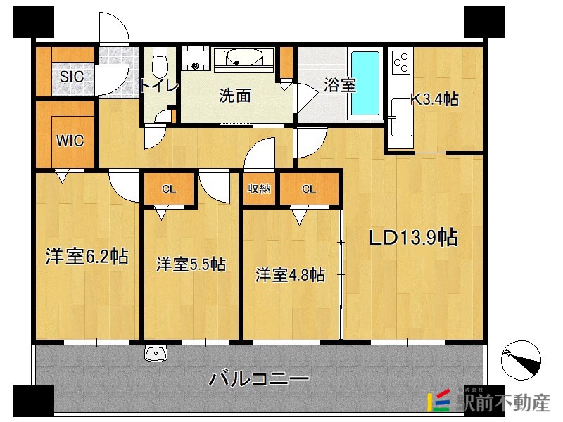 部屋写真