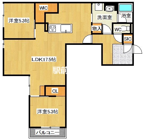 部屋写真