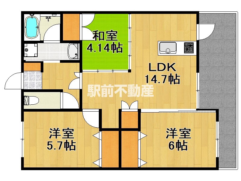 部屋写真