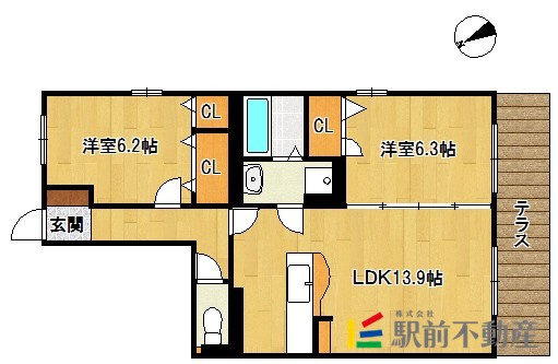 部屋写真