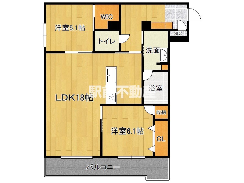 部屋写真