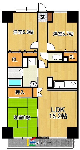 部屋写真