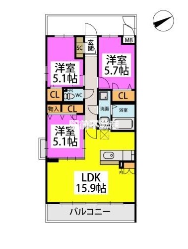 部屋写真