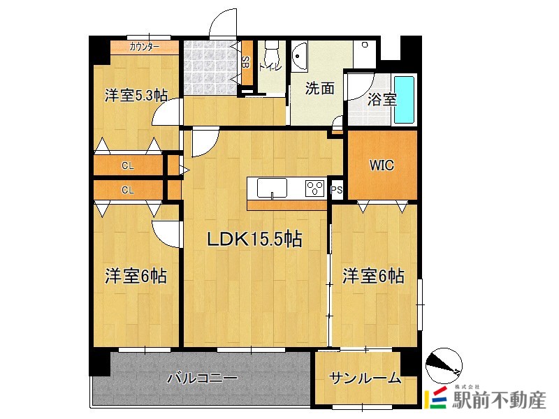 部屋写真