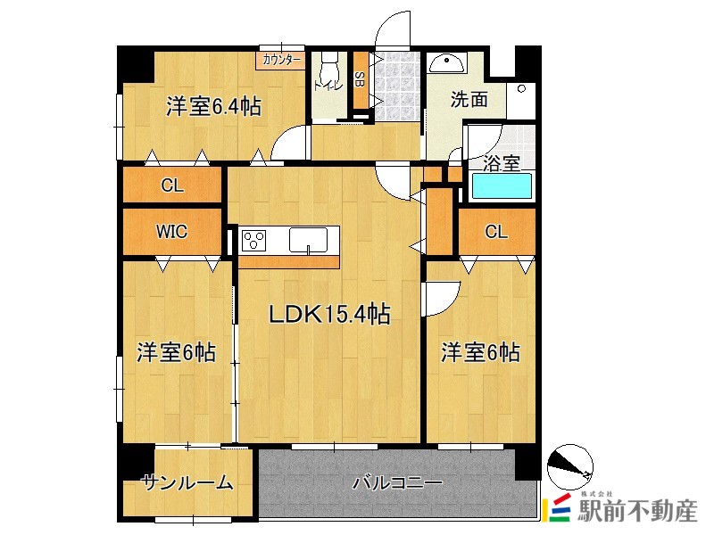 部屋写真