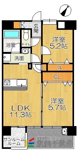 部屋写真