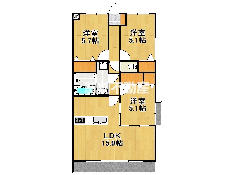 部屋写真