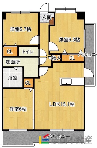 部屋写真