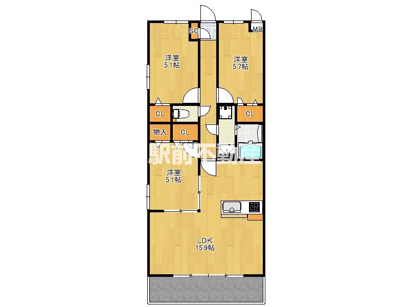 部屋写真