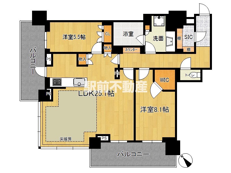 部屋写真